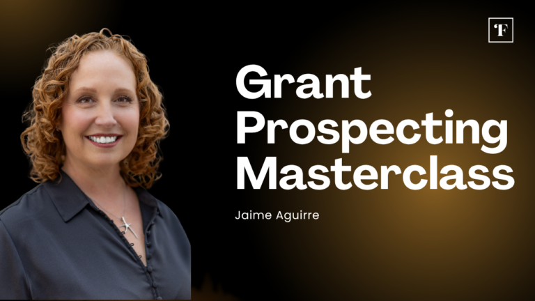 Grant Prospecting Masterclass