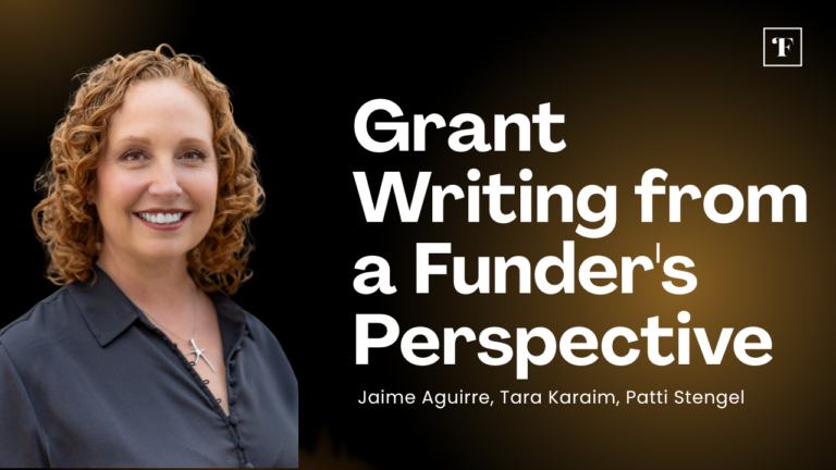 Grant Writing from a Funder’s Perspective